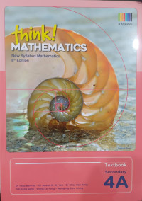 Image of Think ! Mathematics Textbook 4A